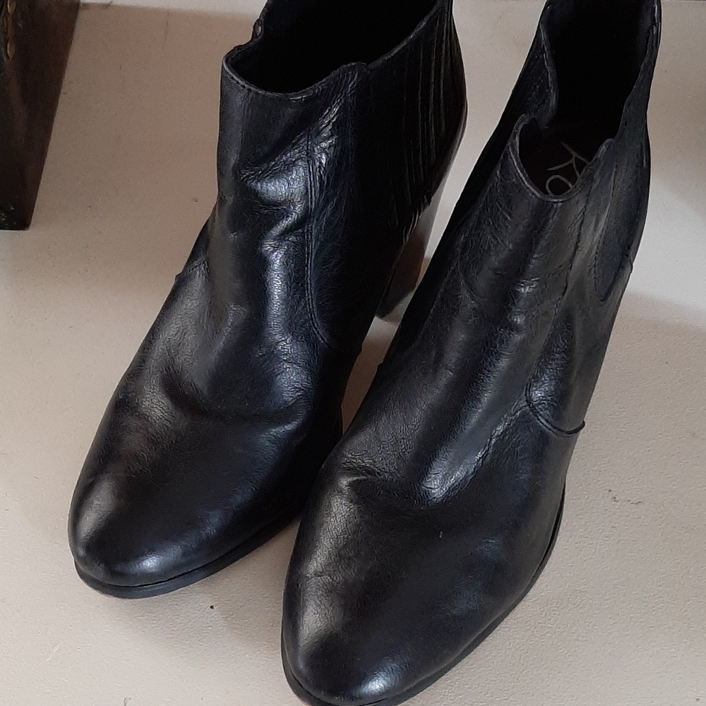 Kate and Mel leather ankle boots